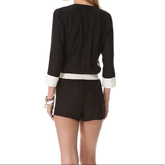 Small Parker silk “Paige” romper - Picture 2 of 5